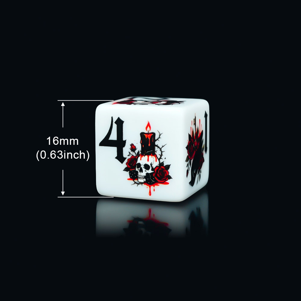 12 szt. Gotyckie Róże 16MM Dru – Board Game Print recenzja i cena