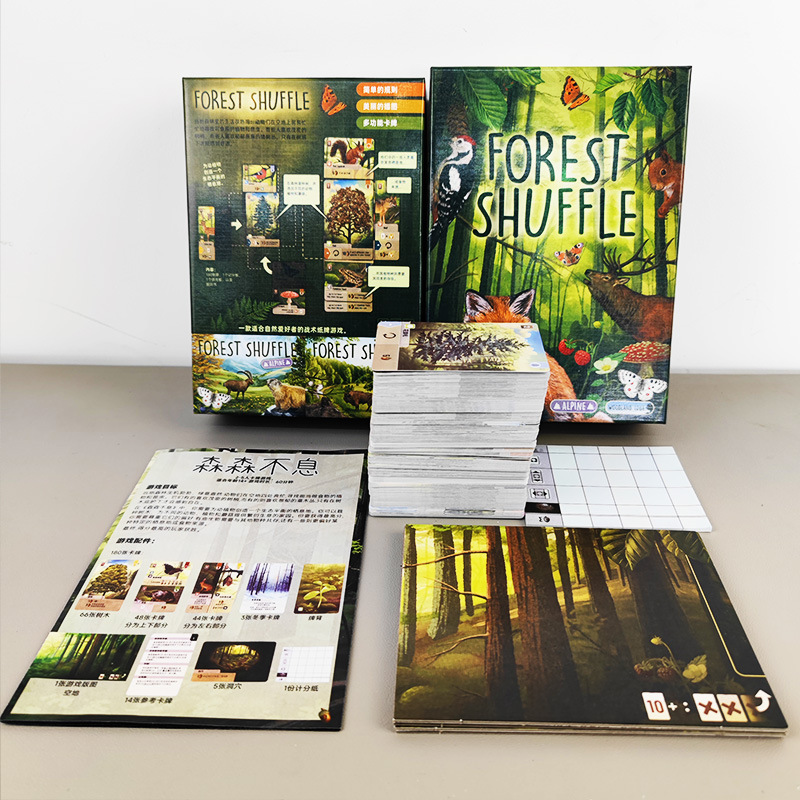Endless Forest SHUFFLE, gra ka – Board Game Wingspan recenzja i cena