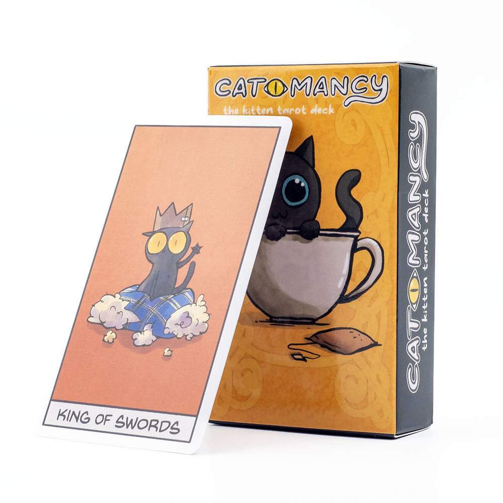 Cat Mancy Kitten Tarot Deck 78 – Board Game For Couple recenzja i cena