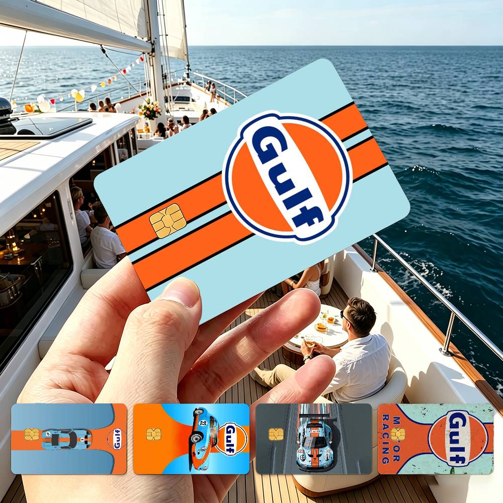 Naklejki HD z logo Gulf Racing – Board Game Logo recenzja i cena
