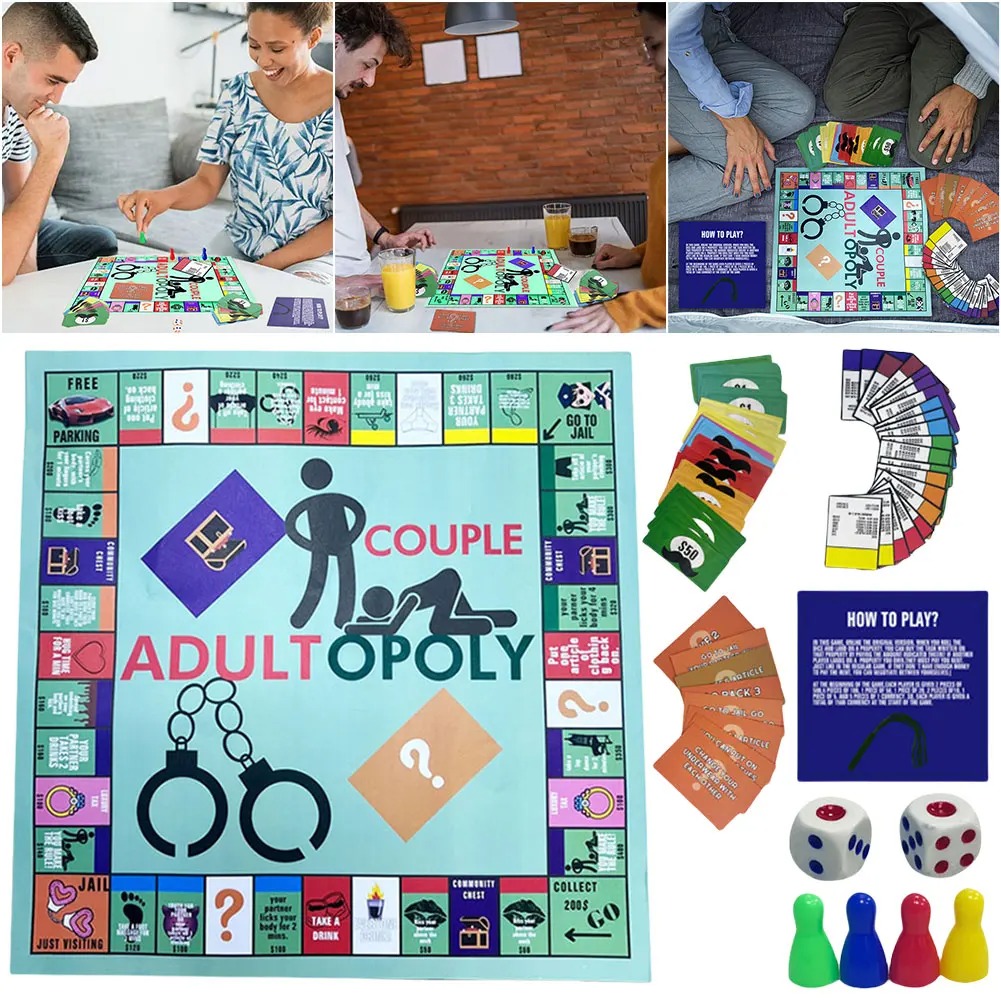 Gra planszowa Adultopoly dla p – Board Game For Couple recenzja i cena